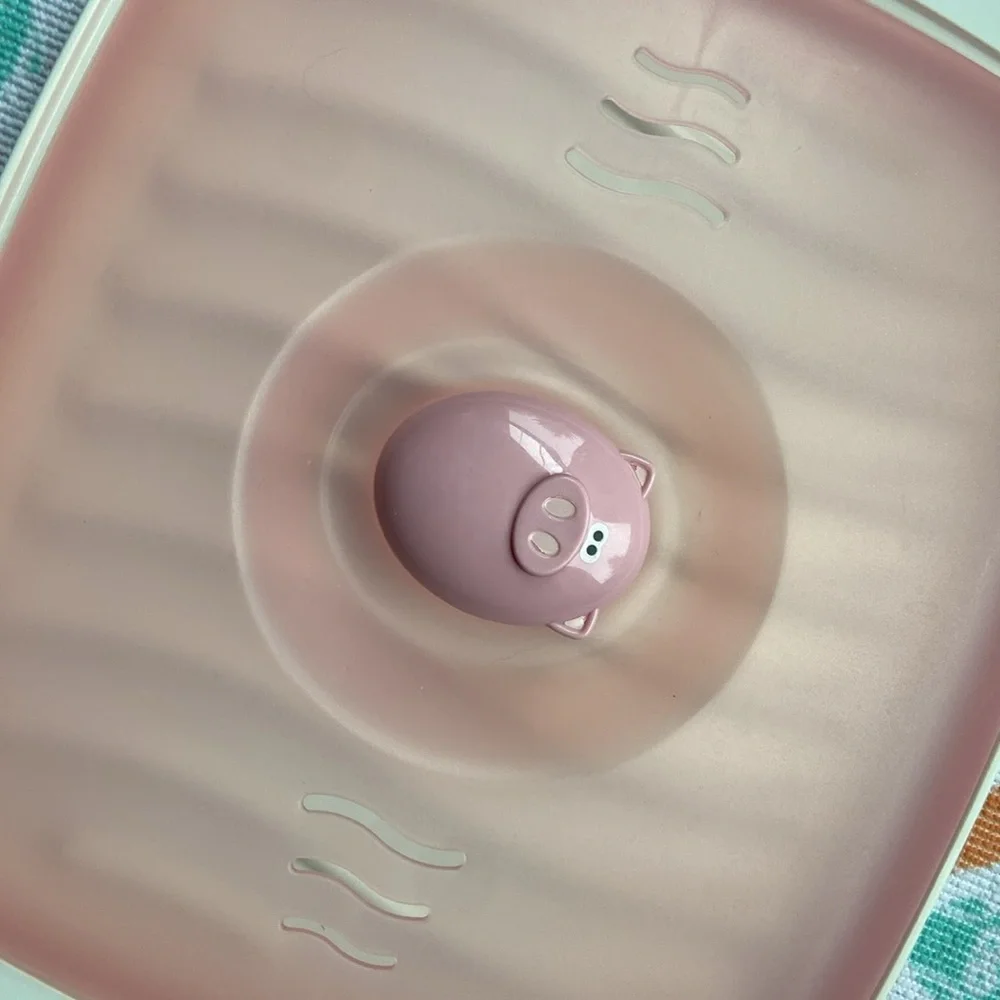 🐖VGU Jo!e Piggy 🥓MicrowaveCookingTray w/Cover- Also Cooks 🌭,Spam,Frozen🥞, 🌮